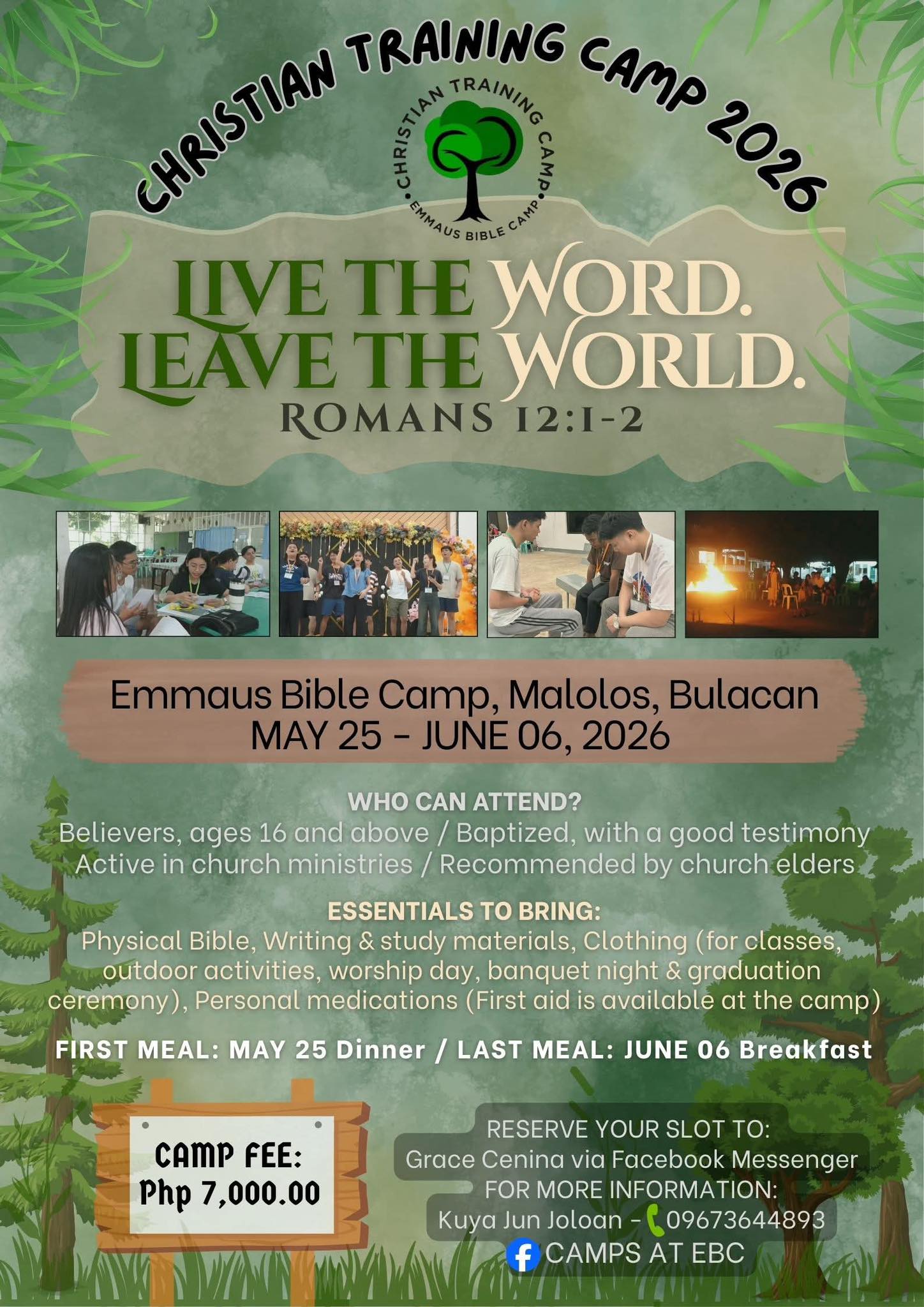 EBC Christian Training Camp